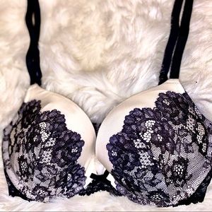 Victoria's Secret Intimates & Sleepwear - Victoria secret push up 32DD satin/ lace bra Victoria's Secret Intimates & Sleepwear - Victoria secret push up 32DD satin/ lace bra